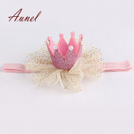 Armas Baby Lace Crown Hair Band Tire Rehvitarvikud v&auml;ikelastele roosa