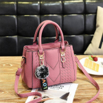 Uued naiste k&auml;ekotid Niidimustriga &otilde;lakotid naiste kottide jaoks koos karvapalliga 23cm*14cm*19cm