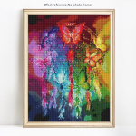 Teemantv&auml;rvimine T&auml;isringi saabumine Loomad Teemanttikandid T&auml;isekraaniga liblikad 20X30