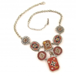 Les Tr&eacute;sors De Lily [C7667] &ndash; mahagonist  Byzance  disainerkaelakee oranž