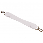 PU-nahast l&uuml;hikese k&auml;ekoti rihma asendusrahakoti k&auml;epideme hoidik 29 cm must valge