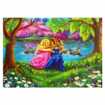 Teemantmaal Lion Broderie Diamant Multifilm Teemantristpistes 20X30CM