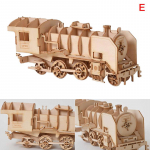 3D-puidust auto-looma pusle, puidust k&auml;sit&ouml;&ouml;komplekti m&auml;nguasi, ise kokkupandav mudel E