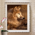 5D Teemantmaal Ristpistes T&auml;ispuuritud Rhinestones Tikand Euroopa Mosaiik Kingitus Kodukaunistus Full Round 20X30CM