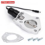 2,5 v&otilde;i 3 roostevabast terasest p&auml;ised Y toru elektriline heitgaasi tagasil&ouml;&ouml;gi v&auml;ljal&otilde;ige, v&auml;ljal&otilde;igatud komplekt Kaugjuhtimispuldi auto summuti lisatarvikud