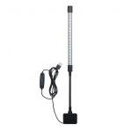 DC 5V 7W 18 LED akvaariumi valgust kalapurgi klambriga vaatelamp USB toitega, 3 valgustusega must
