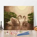 Kunstil&otilde;uend Numbrid &otilde;limaal DIY maalimine numbrite j&auml;rgi Digitaalne &otilde;limaal Kodukaunistus 40x50cm no frame