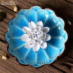 Lotus viirukip&otilde;letid Joss Stick viirukihoidja Kodukaunistused Aroomi Censer Aroomiteraapia aroom A