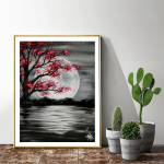 Huacan Diamont Painting Maastik Teemant Kunst Maali Ristpistes Teemantmaal T&auml;ispuur Full Square 20*30 cm