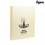 5 tk 120 v&auml;rvi k&uuml;&uuml;nekunst Valed n&auml;pun&auml;ited geel-lakk-lakk vitriin, mis n&auml;itab riiulit kaardi diagrammi maalimine, spetsiaalne v&auml;ljapanekutahvel