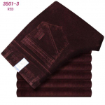 S&uuml;gistalvised sametsed velvetp&uuml;ksid Meeste &auml;ri vabaaja p&uuml;ksid lahtised elastsed keskealised sirge fliis paksud velvetist p&uuml;ksid 40