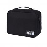 Elektroonikakorraldaja reisikott kaablitarvikute jaoks Hoiukoti kott Vaba eraldatud ruum must