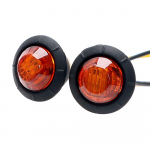 Autode tagatuled &uuml;liheledad 2 tk/komplekt autokujulised veoautod kliirensitled Suunatuled Signaallamp LED-k&uuml;lje gabariidituled