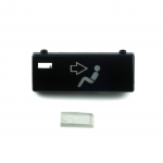BDP88-2 1-osaline &otilde;hukonditsioneeri k&uuml;tteseade, kliimaseade, ventilatsiooni juhtimine ettepoole suunatud nupu kate 6972163 BMW X5 E53 5 seeria E39 jaoks