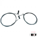 BSR13 Panoraamkatuseluugi P&auml;ikesesirmi Trossid Mercedes C-klassi Kupee CL203 2001-2008 CLC-klassi CL203 2008-2011 jaoks 2037800289 2037800189
