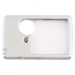 (Nikita) 88*57*9mm Led Luup valgusega + Nahkkorpuse suurendusklaas One Size