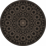 Retro Mandala lootose lillemustriga &uuml;mmargune vaip Tool P&otilde;randamatt Pehmed vaibad elutuppa libisemisvastane vaip Magamistoa sisekujundusvaip 120cm x 120cm