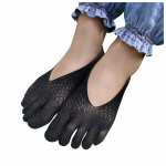 Folulus l&otilde;hestatud varbaga doseerimissiidist joogav&otilde;rgust &otilde;&otilde;nsad viie s&otilde;rmega sokid One Size must