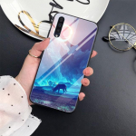 Graffiti Natural Scenery &uuml;mbris Samsung Galaxy A52 A70 A71 A73 A53 A13 5g A03 A72 A22 A21s A03 Core A42 karastatud klaasist kate For Samsung A41