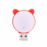 Lovely Cat USB laetav &ouml;&ouml;lamp Magamistoa &ouml;&ouml;valgusti h&auml;&auml;ljuhtimispult lastele Baby Gift LM