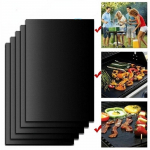 Piknikugrill ja k&uuml;psetusmatid Family Party Non Stick Teflon ahjugrilli fooliumist grillvooder korduvkasutatav matt 10 PCS