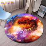 Maa halli kuu &uuml;mmargune m&auml;ngumatt Linnutee galaktika tooli &uuml;mmargune m&auml;ngumatt Linnutee Galaxy tooli &uuml;mmargune matt Elutoa &uuml;mmargused vaibad 150cm