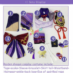 M&auml;ng Genshin Impact Raiden Shogun Cosplay kost&uuml;&uuml;m Baal Parukas Cosplay kost&uuml;&uuml;m Seksikas naiste kimonokleit Vormi peokleit RollPlay XL-Baal Costume