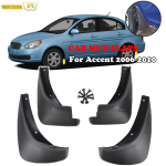 Komplekt auto porilappide jaoks Hyundai Accent 2006 2007 2008 2009 2010 Pritsmekaitsed Porikaitsed GLS Sedaan Klapid Porilapid Poritiibad gray