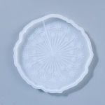 Uus silikoonist Dandelion Coaster Resin Valuvormi Joogimati kandik Epoksiidvorm