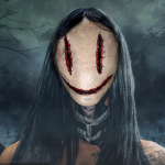 Halloweeni &otilde;udusfilm Bloody Smiley Mask Fancy Kleit Peo&otilde;mblus Kummitus Lateksmask Kiiver Halloweeni hirmutav Tricky Kost&uuml;&uuml;m Cosplay Rekvisiit style 1