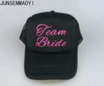 Isikup&auml;rastatud disainer meeskonna pruut ja pruut Snapback pesapallim&uuml;tsid Prinditud veoautodele Bachelorette Party Hat Naiste reguleeritavad m&uuml;tsid Adult Size
