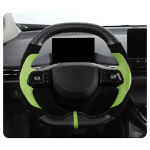 for MG MULAN 2023 Car interior decoration accessories leather hand sewn steering wheel C gray