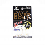 Xesta Jig Head Black Star Head Diver Down EX L 1,5 grammi konksu suurus 4 (4091)