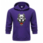 S&uuml;gis- ja talvine uus isikup&auml;rastatud hundi loomade tr&uuml;kitud r&otilde;ivad meeste ja naiste kapuutsis&otilde;pradele Pullover Jogging spordikapuuts S