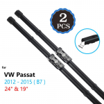 autole Volkswagen VW Passat B5 B6 B7 B8 2002~ Klaasipuhasti hari Autotarvikud Kleebised Esiklaasipuhastid 2003 2010 2016 2002-2005 B5