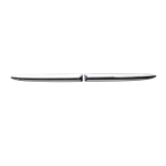 Auto liist Esikaitseraua alumine liist Kroomliistu katte liist Alumine sobivus FIAT 500 2007-2015 735455057 1 Pair gray