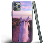 Horse Animal silikoon&uuml;mbris Apple iPhone 12 Mini 11 Pro SE XS X XR Max 8 7 6S 6 Plus 5S jaoks for Iphone 11 aero sinine v&auml;rv
