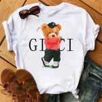 Riided Naistele Suvine T-r&otilde;ivad Tr&uuml;kitud Mood Vabaaja T-s&auml;rgid Golfikaru kiri 90ndate trend Armas l&uuml;hikeste varrukatega naised Naised Graafika L