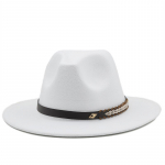 Uus villane naiste meeste Fedora m&uuml;ts talveks s&uuml;giseks Elegantne daam gangster Trilby Felt Homburgi kiriku dž&auml;ssim&uuml;ts 55-58cm reguleeritav CHILD 54CM