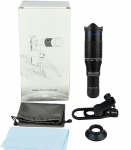 Teleskoop 40x Telepo objektiivi HD v&auml;line pildistamine kalap&uuml;&uuml;k, kontsert, professionaalne mobiiltelefoni teleskoop