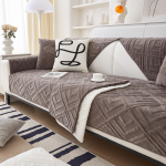 Diivani kate elutoa sisekujunduseks Moodne diivanipadi lemmiklooma koer lapsed matt diivani kaitsekate pehme paks tooli diivani r&auml;tik 70x70cm 1pcs kerge kohvi v&auml;rv