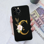 Apple iPhone 13 14 15 Pro Max X XS XR SE telefoni korpuse kate Vedel pehme matt silikoon Mood p&otilde;rutuskindlad lillekirjad iPhone'i korpuse kaitseraua jaoks iPhone 15 Pro