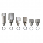 6tk LS Master Adapter Set Mootori&otilde;li ja jahutusvedeliku andur 18 38 12 NPT LS1 LS3 asendus h&otilde;be