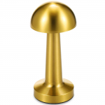 Retro metallist laualamp puutetundliku juhtimisega LED-laualamp Juhtmeta &ouml;&ouml;kapi &ouml;&ouml;kapi lamp 3 kuld