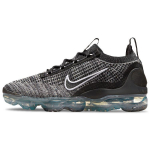 Nike Air VaporMax 2021 Flyknit Oreo Naiste tossud Must Metallik-H&otilde;be Valge DH4088-003 36