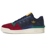 Adidas Forum Exhibit Low 2.0 Sinine Burgundiapunane Roheline Unisex Tossud Punane Team-Collegiate-Burgundy Collegiate-Navy HQ7116 40