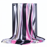 Kvaliteetsed luksuslikud siidist sallid peapael Sallid kaelasall naistele kett siidist sall naiste dekoratiivne sall 90*90cm