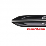 R-logo stiilis auto k&uuml;lgporitiiva noa kleebis m&auml;rgiga kere kleebis Golfile Tiguan Touareg CC Polo Passat Jetta MK4 MK5 MK7 h&otilde;be