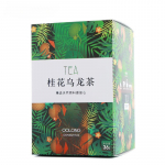 Osmanthus Oolong Teepakk Leotuslilletee Kolmnurk Teepakk K&uuml;lma leotustee