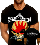 Unisex T-s&auml;rk Five Finger Death Punch Dtg Printed Tee S